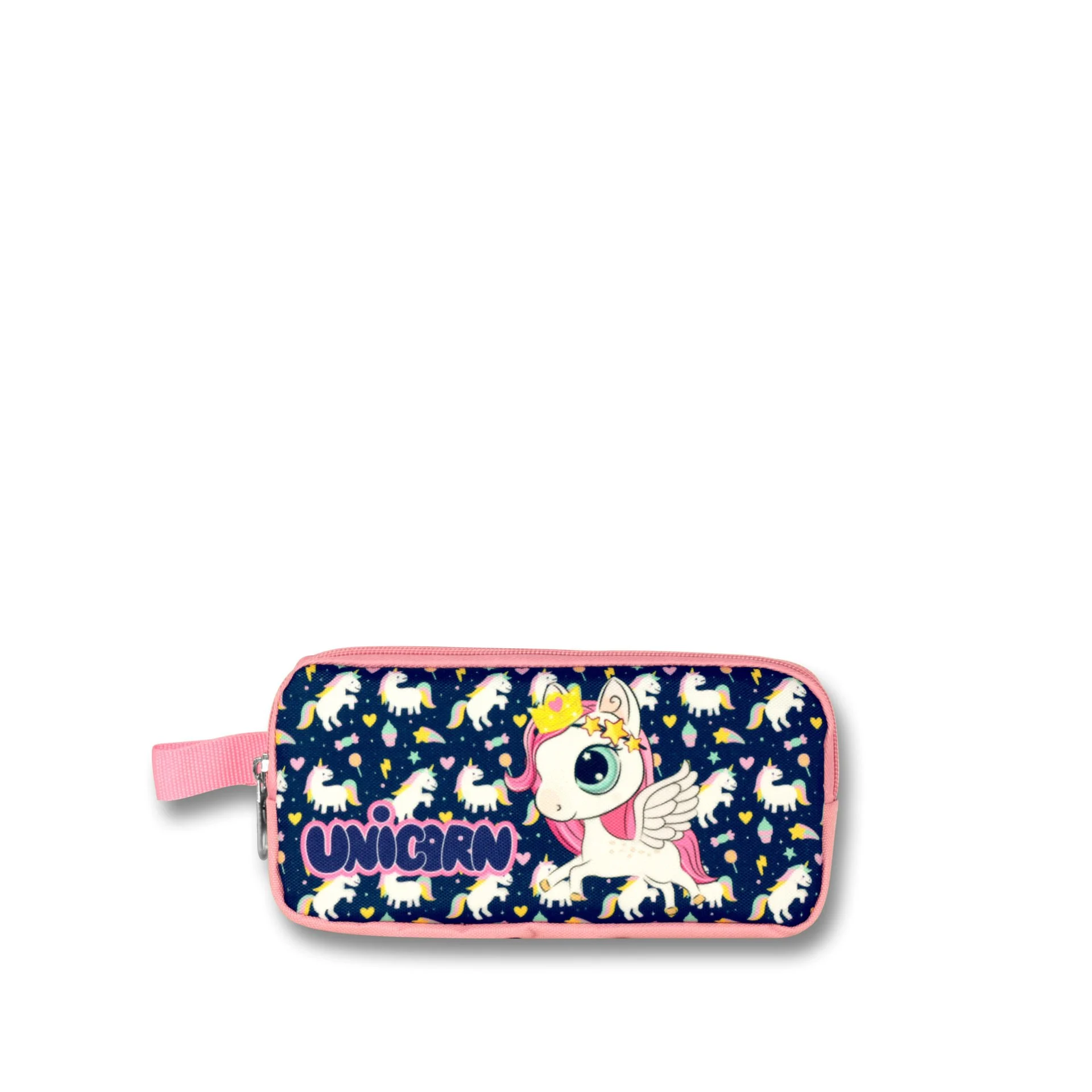 4120-on Ümit Çanta Cennec 3D Unicorn Kız Çocuk Üçlü İlkokul Çanta Seti - Görsel 7