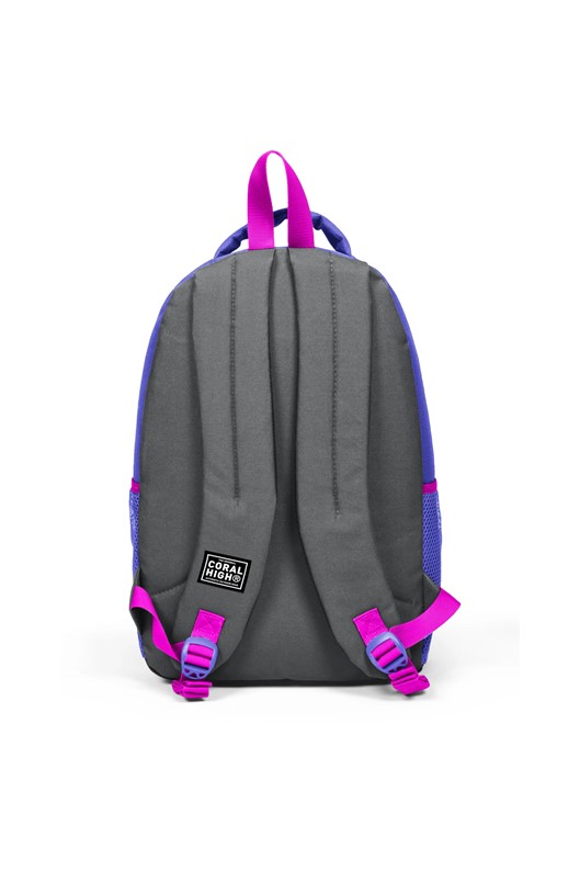 SYF Coral High Sport Lavanta Gri Dört Bölmeli Sırt Çantası - Görsel 3