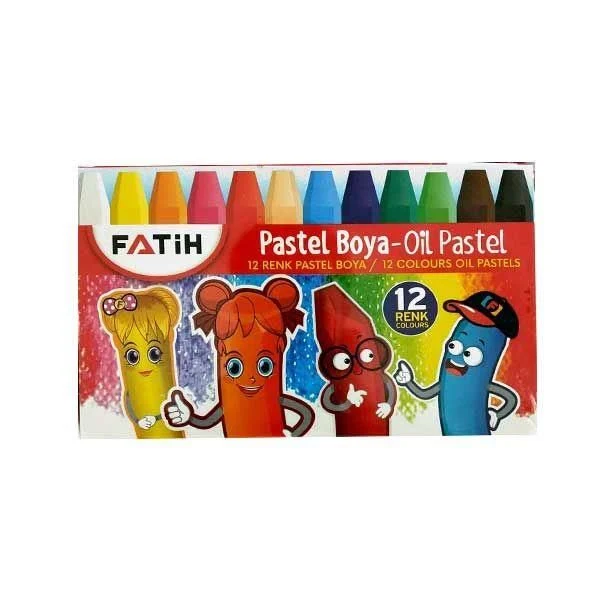Oz K Fatih Pastel Boya 12 Renk 13376