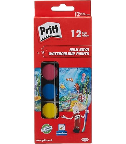 prİtt 12'lİ suluboya