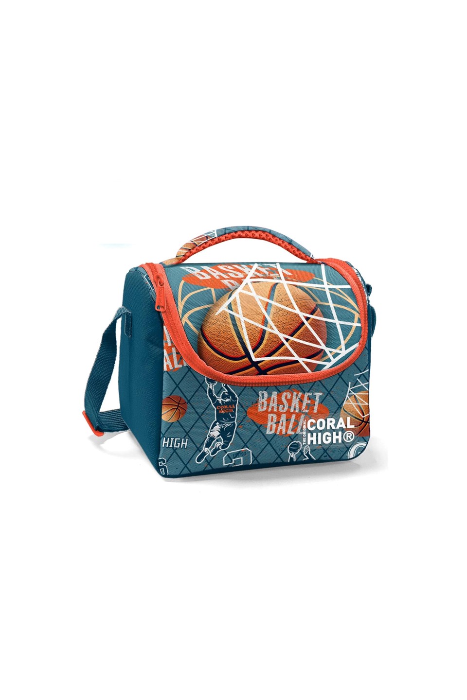 coral high kids nefti turuncu basketbol desenli 3’lü okul Çanta seti coral high kids nefti turuncu basketbol desenli 3’lü okul Çanta seti