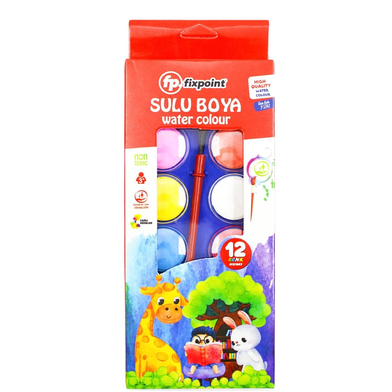 fİxpoİnt 12'lİ suluboya