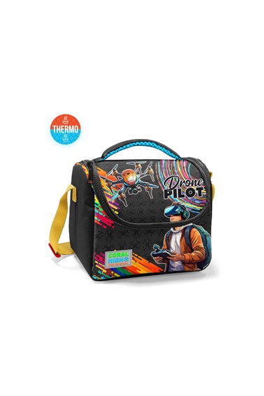 coral high kids siyah drone pilot desenli 3’lü okul Çanta seti coral high kids siyah drone pilot desenli 3’lü okul Çanta seti