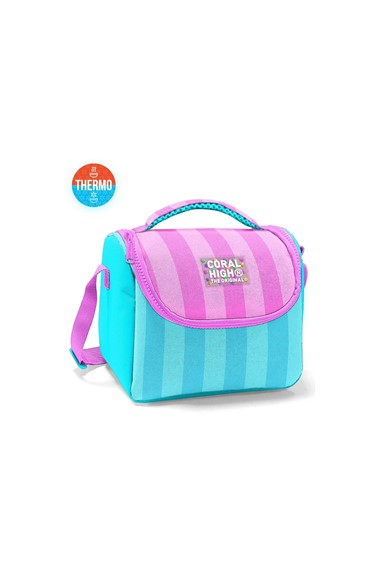 coral high kids turkuaz pembe Çizgili 3 lü okul Çanta seti coral high kids turkuaz pembe Çizgili 3 lü okul Çanta seti
