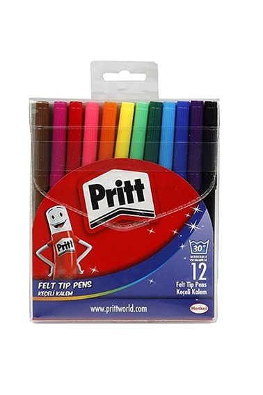 prİtt 12'lİ keÇelİ kalem