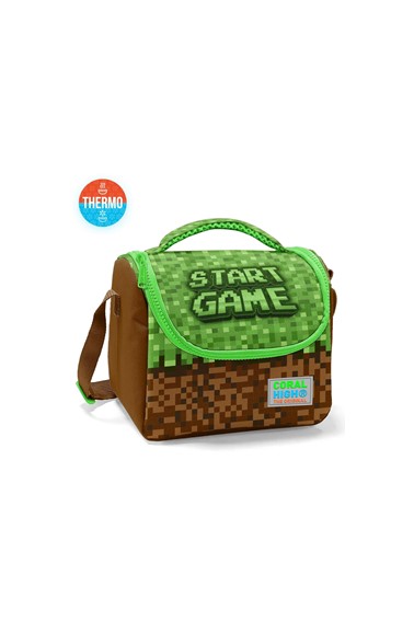 coral high kids yeşil kahverengi high craft desenli 3’lü okul Çanta seti coral high kids yeşil kahverengi high craft desenli 3’lü okul Çanta seti